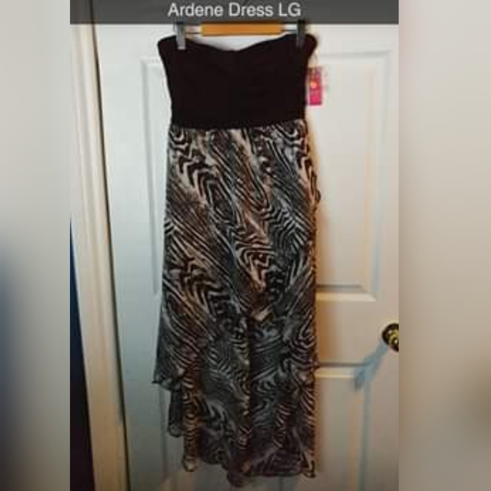 Ardene Zebra Print Flowy Dress